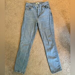 Abercrombie 90s slim straight high rise 8R